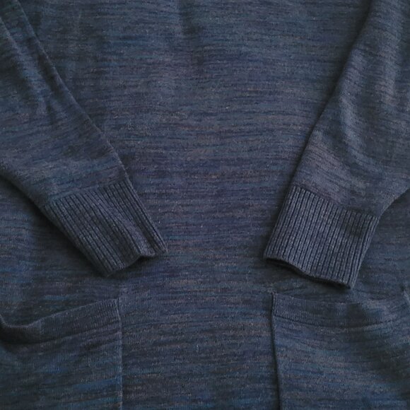 Eight Eight Eight Blue/Gray 100%Cotton Tunic Size Medium - Picture 7 of 7
